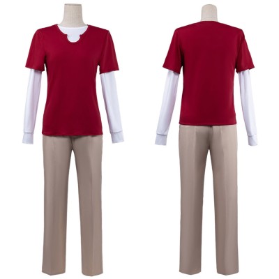 Live-Action Sanji Red Cosplay Costume Halloween Carnival Outfit