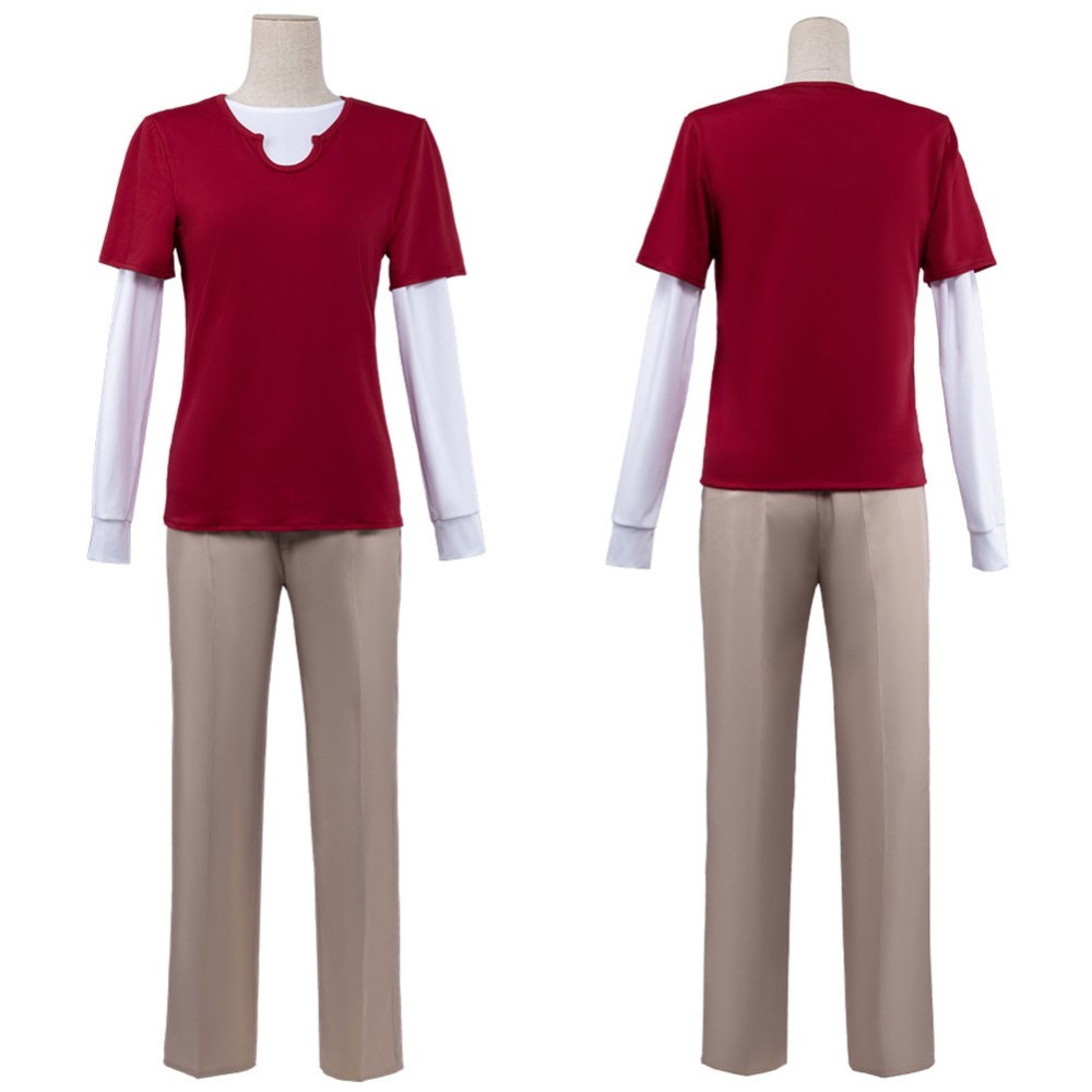 Live-Action Sanji Red Cosplay Costume Halloween Carnival Outfit