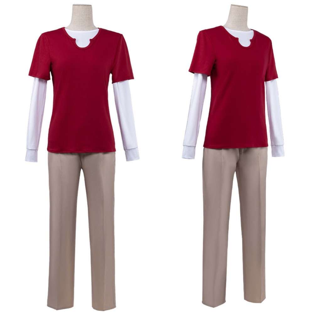 Live-Action Sanji Red Cosplay Costume Halloween Carnival Outfit