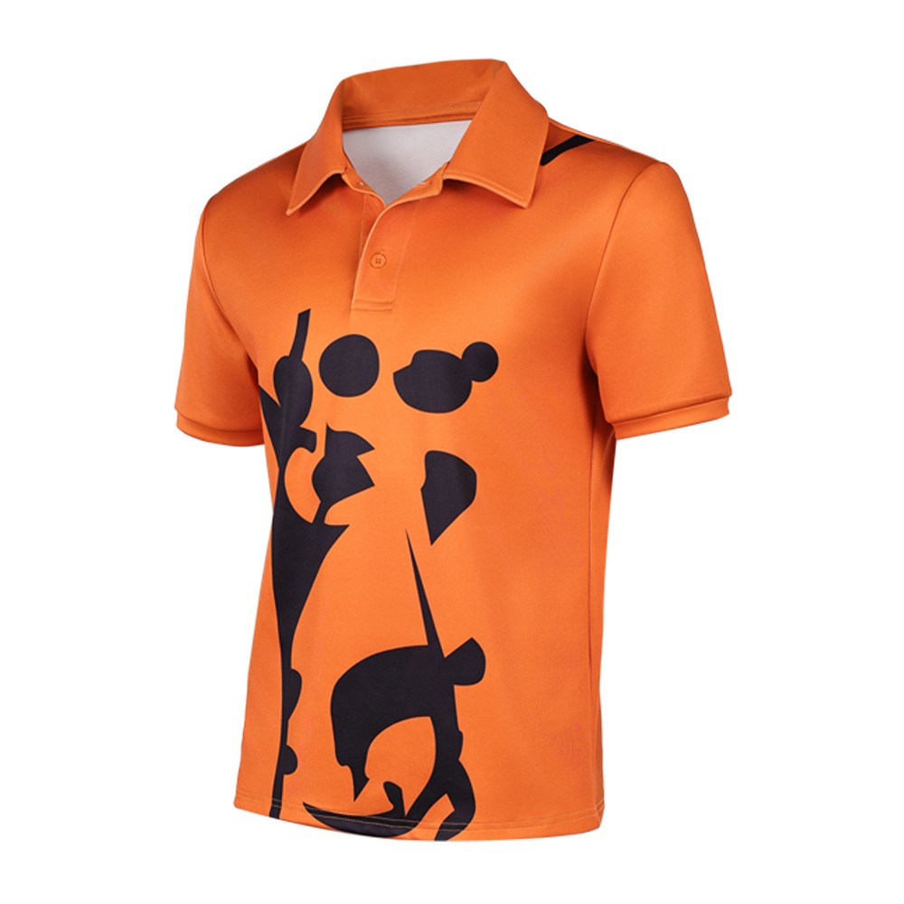 Costume de cosplay Sanji haut orange en live-action pour Halloween et carnaval
