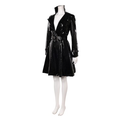 Live-Action Nico Robin Women Black Suit Cosplay Costume Halloween Carnival Outfit