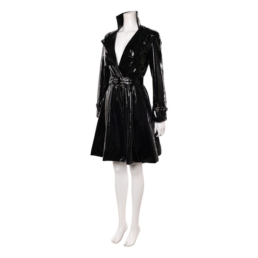 Live-Action Nico Robin Women Black Suit Cosplay Costume Halloween Carnival Outfit