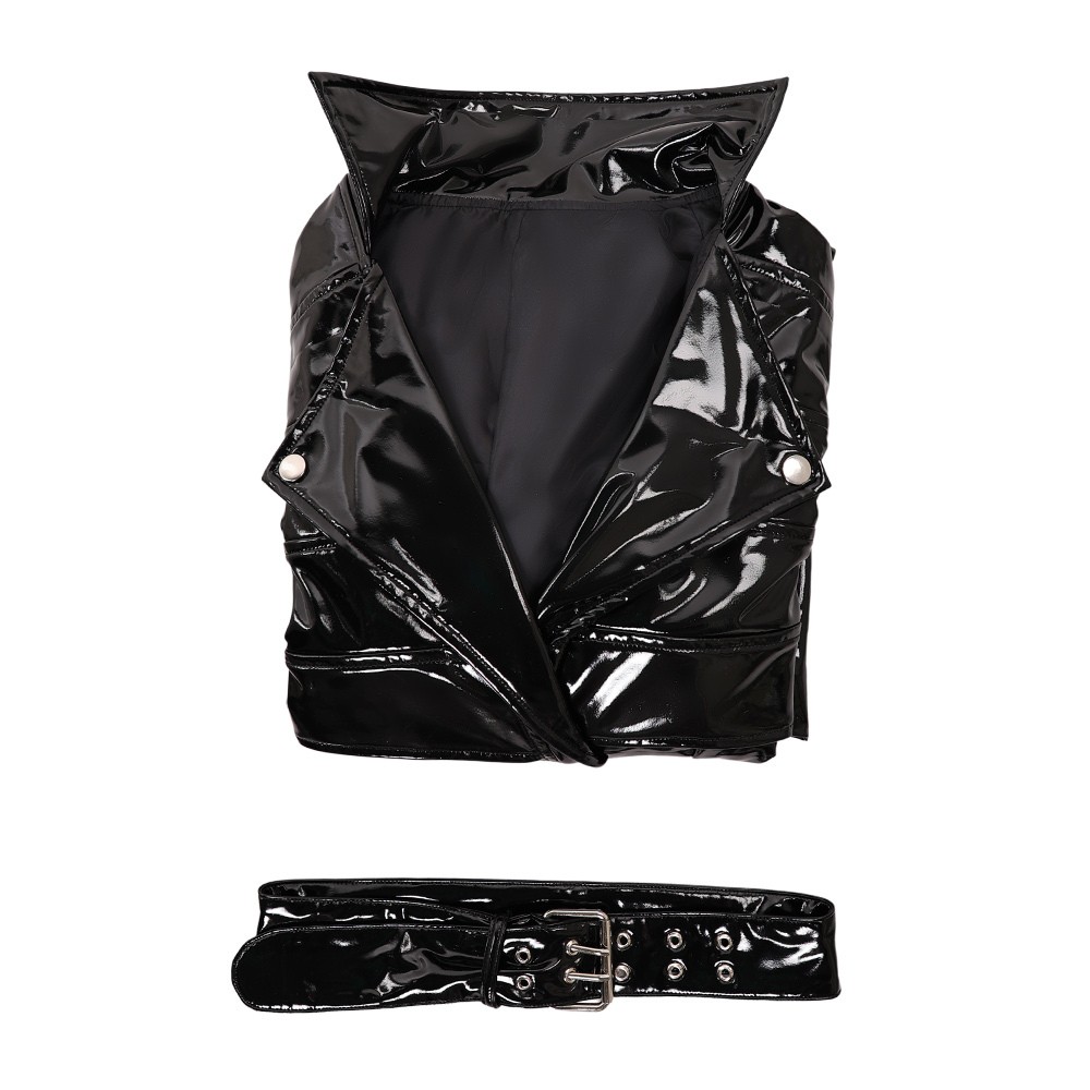 Live-Action Nico Robin Women Black Suit Cosplay Costume Halloween Carnival Outfit