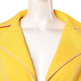 Live-Action Miss Valentine Women Yellow Cosplay Costume Halloween Carnival Outfit