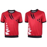 Live-Action Luffy Red T-shirt Cosplay Costume Halloween Carnival Outfit