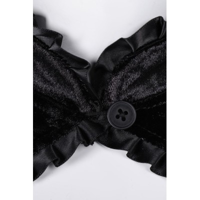 Lisa Frankenstein 2024 Misty Velvet Short Shawl Suit Cosplay Costume Halloween Carnival Outfit