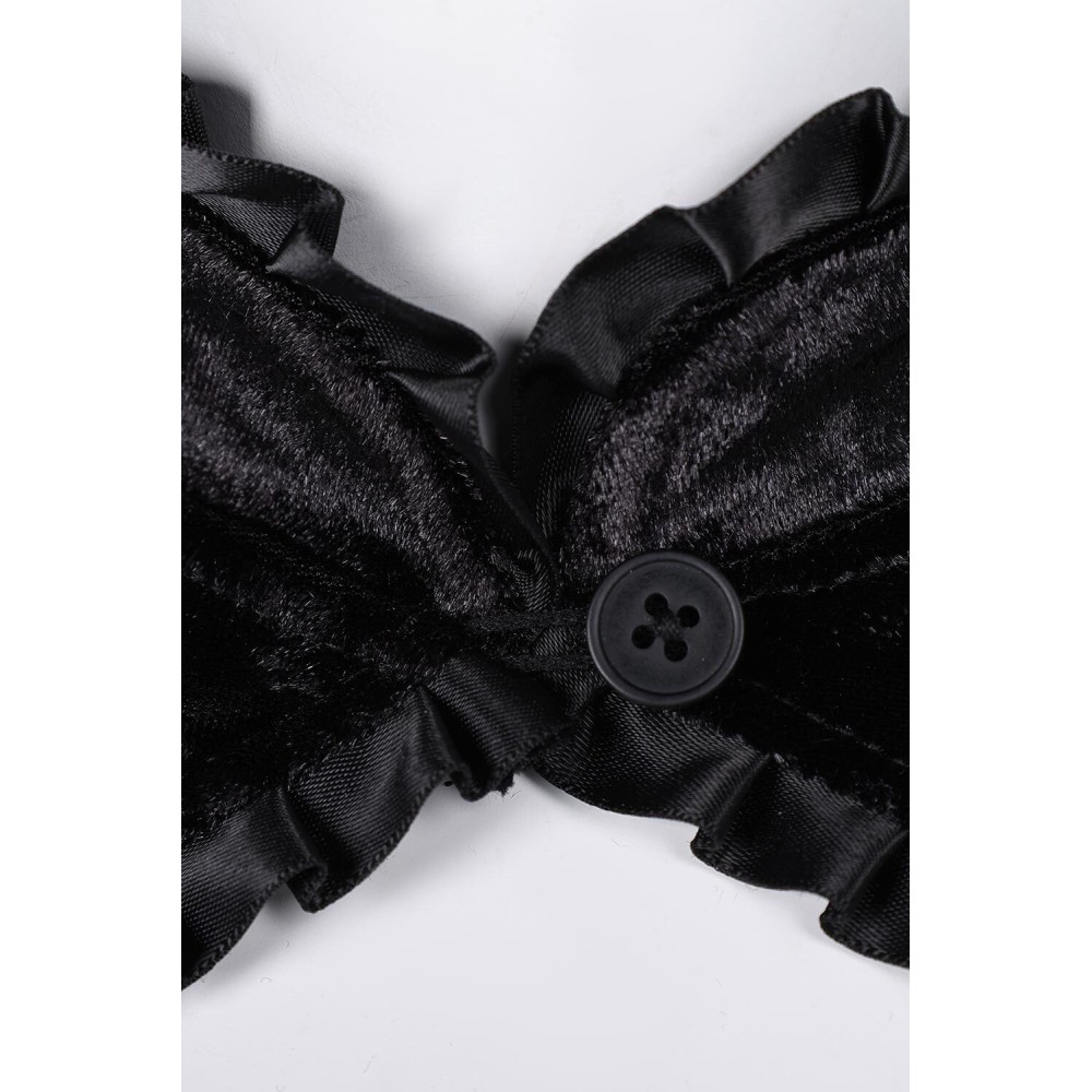 Lisa Frankenstein 2024 Misty Velvet Short Shawl Suit Cosplay Costume Halloween Carnival Outfit