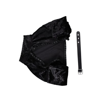 Lisa Frankenstein 2024 Misty Velvet Short Shawl Suit Cosplay Costume Halloween Carnival Outfit