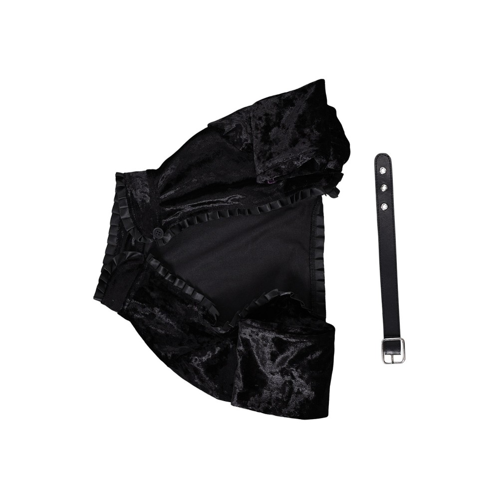 Lisa Frankenstein 2024 Misty Velvet Short Shawl Suit Cosplay Costume Halloween Carnival Outfit