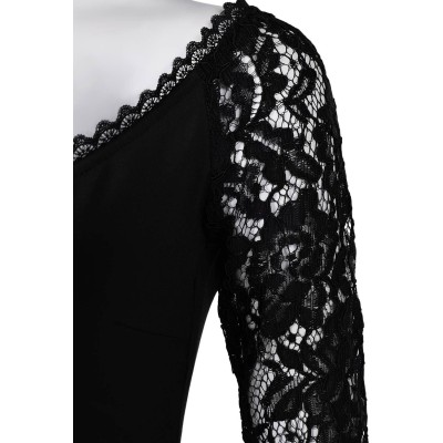 Lisa Frankenstein 2024 Misty Long Sleeve A Line Short Lace Dress Suit Cosplay Costume Halloween Carnival Outfit