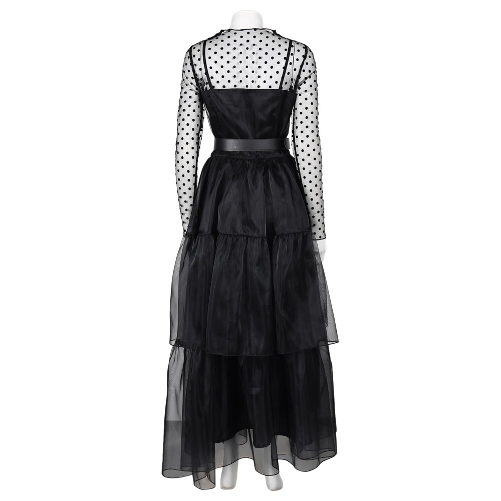 Lisa Frankenstein 2024 Misty Dress Suit Cosplay Costume Halloween Carnival Outfit
