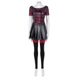 Lisa Frankenstein (2024) Misty Women Suit Cosplay Costume Halloween Carnival Outfit