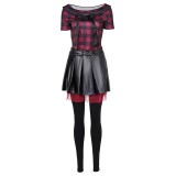 Lisa Frankenstein (2024) Misty Women Suit Cosplay Costume Halloween Carnival Outfit