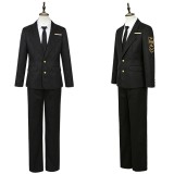 Limbus Company Rien Black Suit Cosplay Costume Halloween Carnival