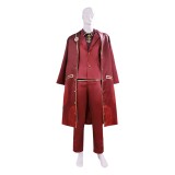 Limbus Company Lei Heng Red Cosplay Costume Halloween Carnival Outfit