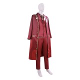 Limbus Company Lei Heng Red Cosplay Costume Halloween Carnival Outfit