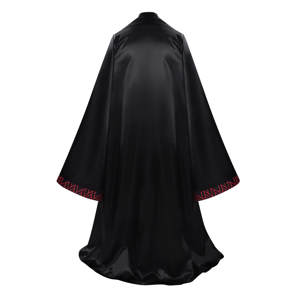 Limbus Company Jia Qiu Black Suit Cosplay Costume Halloween Carnival Outfit