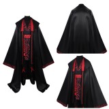 Limbus Company Jia Qiu Black Suit Cosplay Costume Halloween Carnival Outfit