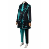 Limbus Company Ishmael Women Green Uniform With Hat Suit Cosplay Costume Halloween Carnival Outfit