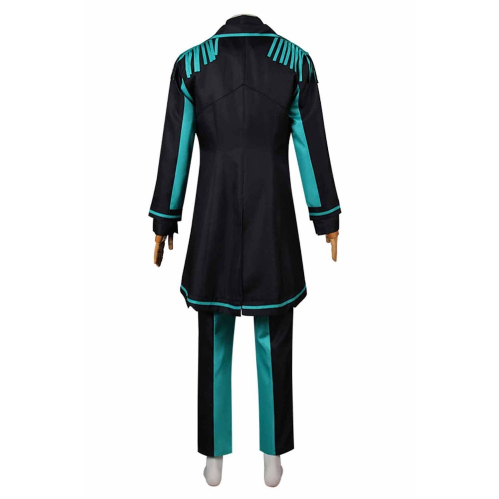 Limbus Company Ishmael Women Green Uniform With Hat Suit Cosplay Costume Halloween Carnival Outfit