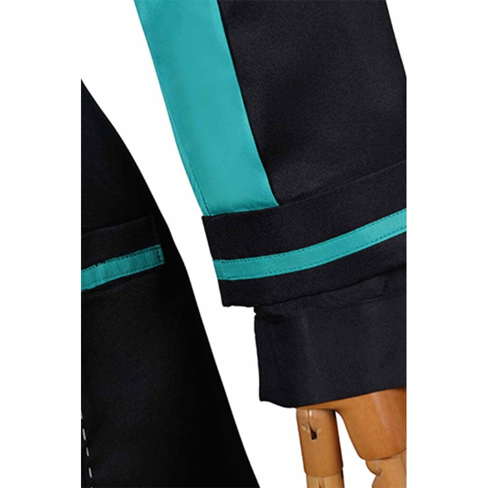 Limbus Company Ishmael Women Green Uniform With Hat Suit Cosplay Costume Halloween Carnival Outfit