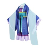Lihua Blue Dress Cosplay Costume Halloween Carnival Outfit