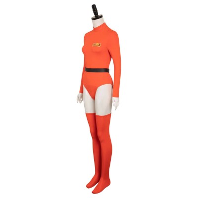 Lethal Company Women Tights Jumpsuit Suit Cosplay Costume Halloween Carnival Outfit