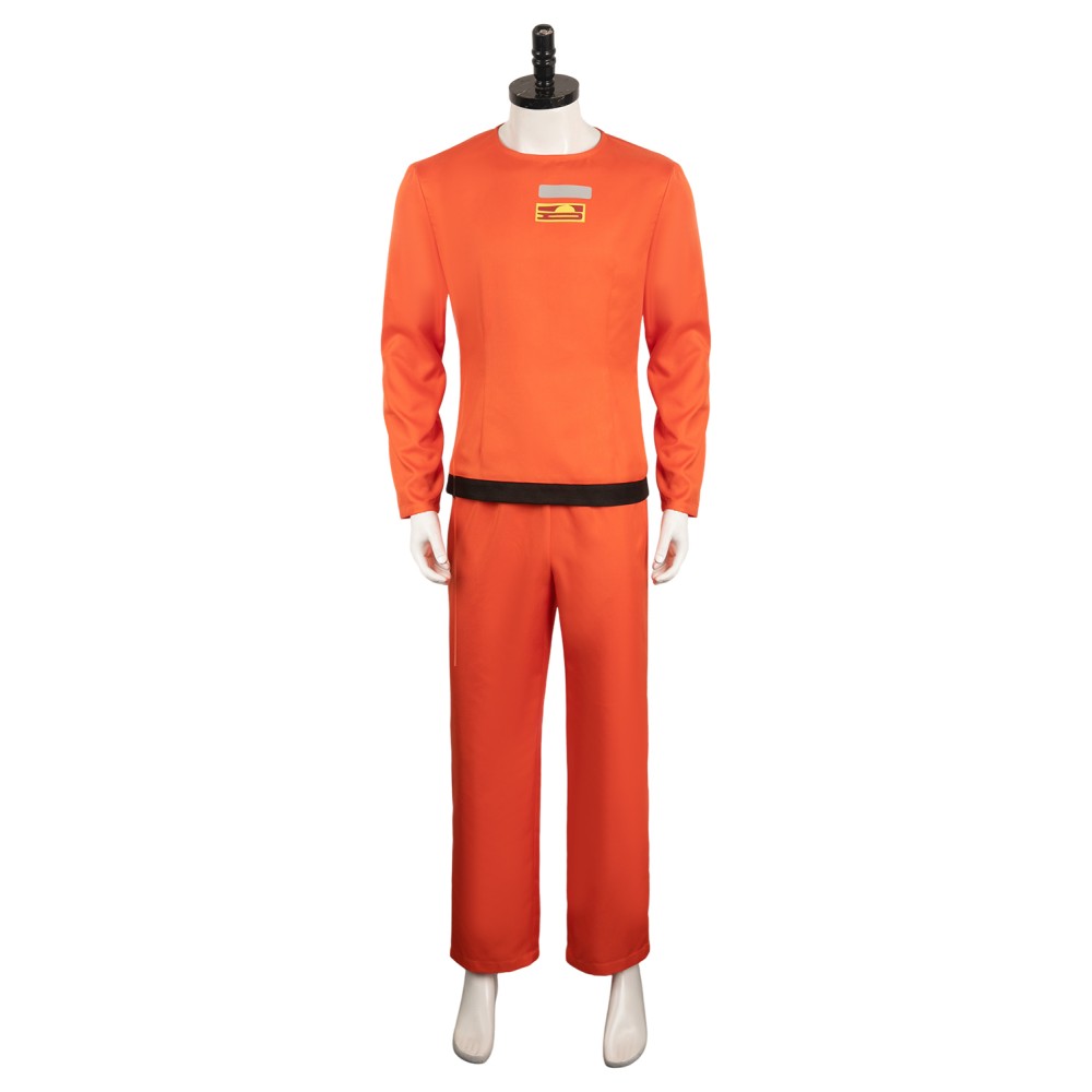 Lethal Company Protective Suit Cosplay Costume Halloween Carnival Outfit
