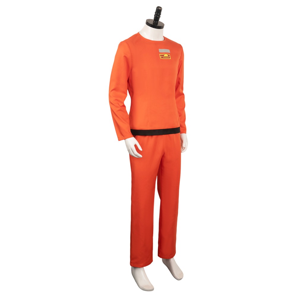 Lethal Company Protective Suit Cosplay Costume Halloween Carnival Outfit