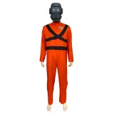 Lethal Company Protect Clothing Jumpsuit Suit Cosplay Costume Halloween Carnival Outfit