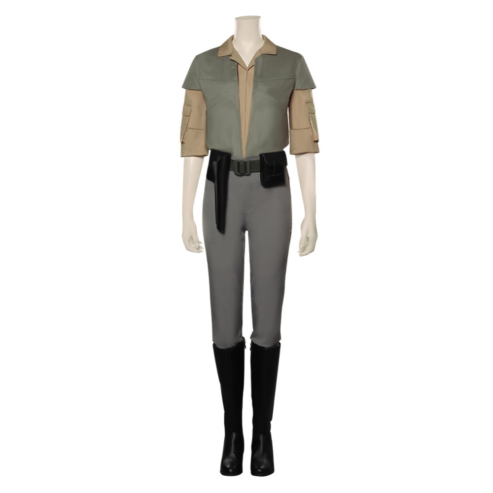 Leia Organa Solo Suit Cosplay Costume Halloween Carnival Outfit