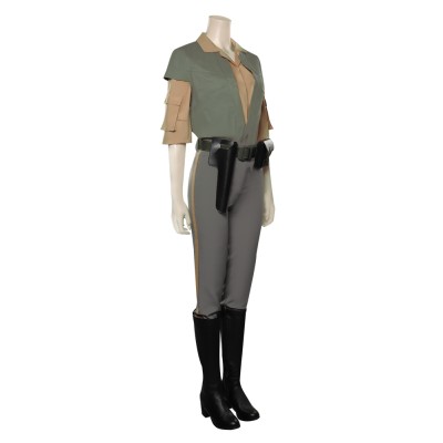 Leia Organa Solo Suit Cosplay Costume Halloween Carnival Outfit