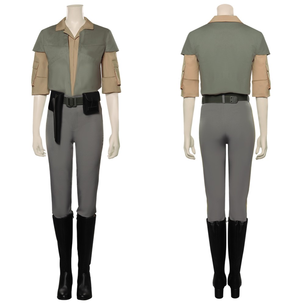 Leia Organa Solo Suit Cosplay Costume Halloween Carnival Outfit