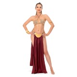 Princess Leia Sexy Bikini Lingerie Jaba Scene Party Cosplay Costume Halloween Carnival Outfit