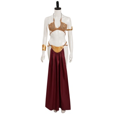 Princess Leia Sexy Bikini Lingerie Jaba Scene Party Cosplay Costume Halloween Carnival Outfit