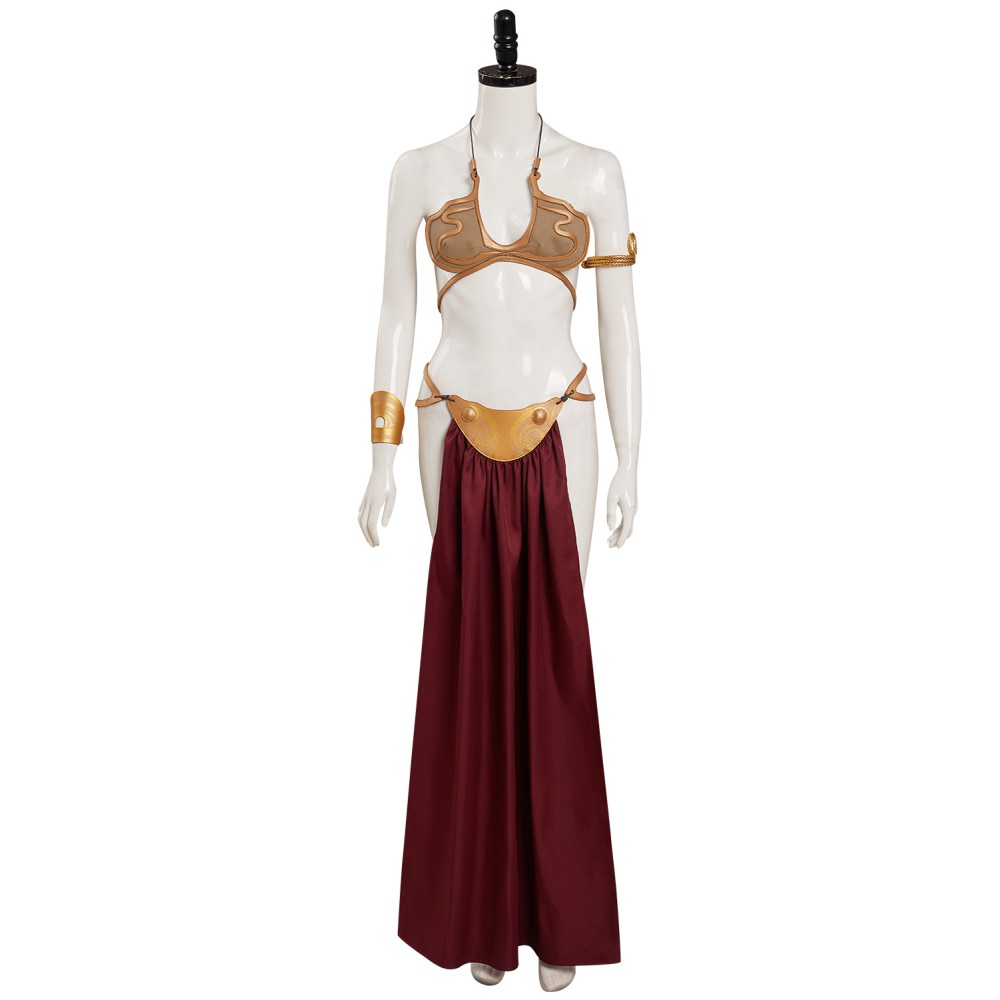 Princess Leia Sexy Bikini Lingerie Jaba Scene Party Cosplay Costume Halloween Carnival Outfit