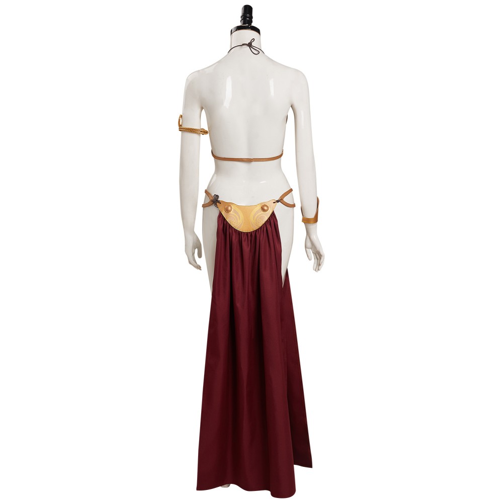 Princess Leia Sexy Bikini Lingerie Jaba Scene Party Cosplay Costume Halloween Carnival Outfit