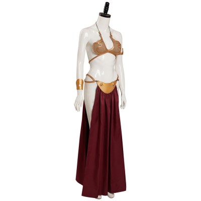 Princess Leia Sexy Bikini Lingerie Jaba Scene Party Cosplay Costume Halloween Carnival Outfit