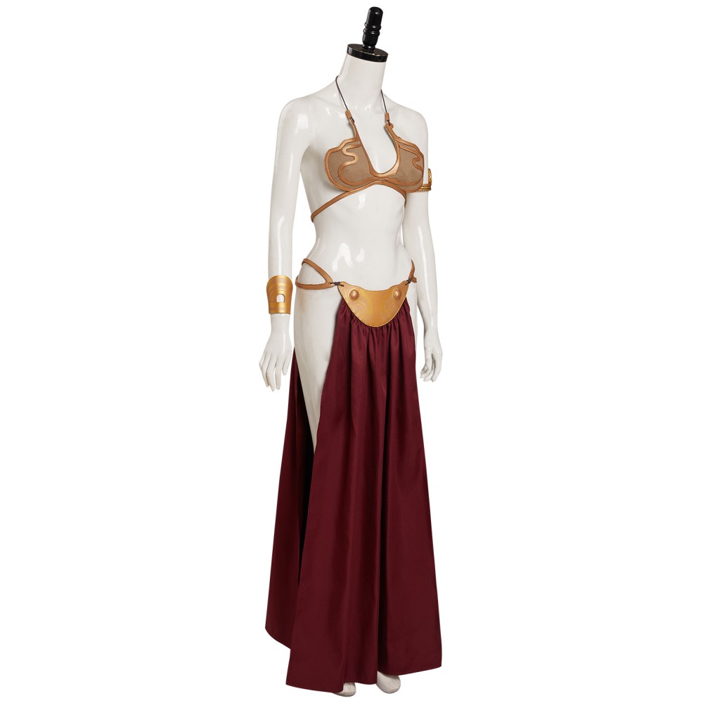Princess Leia Sexy Bikini Lingerie Jaba Scene Party Cosplay Costume Halloween Carnival Outfit