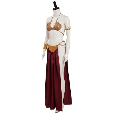 Princess Leia Sexy Bikini Lingerie Jaba Scene Party Cosplay Costume Halloween Carnival Outfit