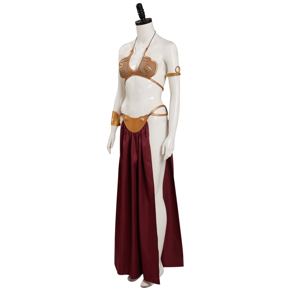 Princess Leia Sexy Bikini Lingerie Jaba Scene Party Cosplay Costume Halloween Carnival Outfit