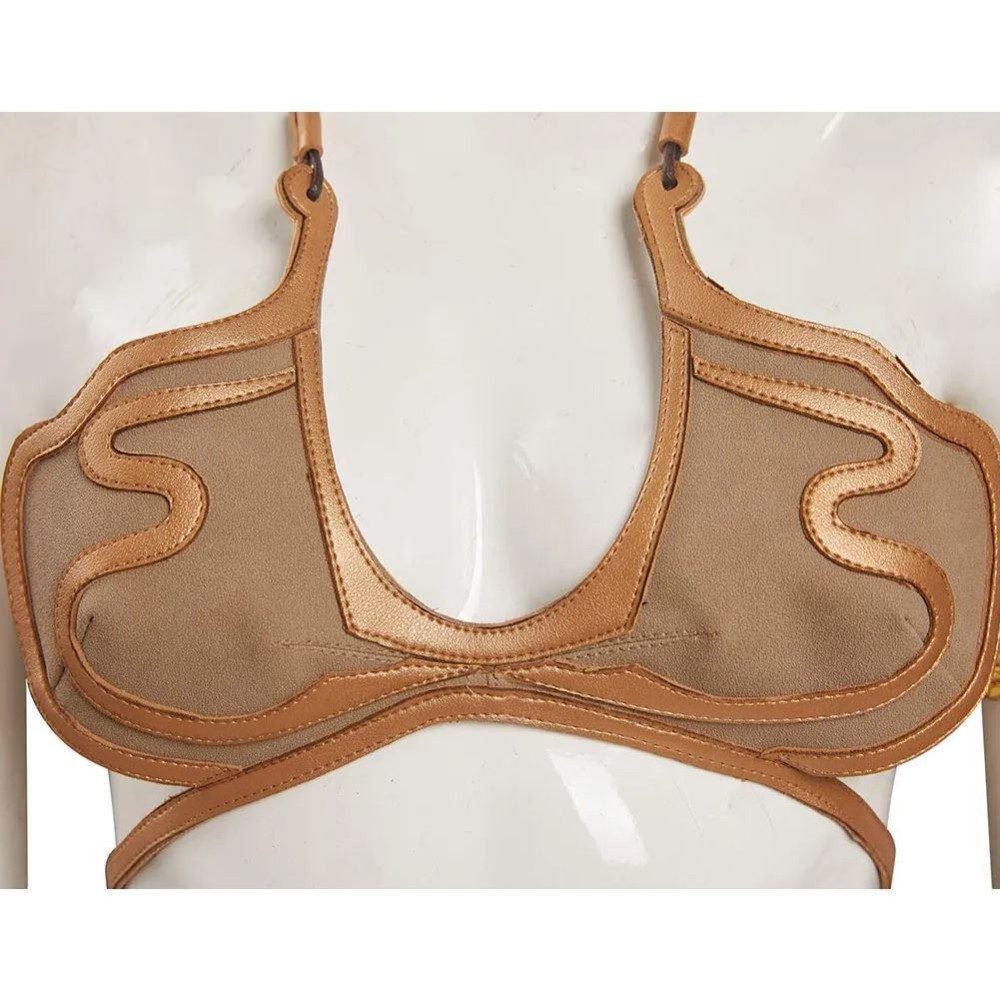 Princess Leia Sexy Bikini Lingerie Jaba Scene Party Cosplay Costume Halloween Carnival Outfit