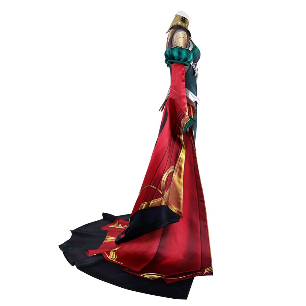 League of Legends Mel Jumpsuit Cloak Set Cosplay Costume Halloween Carnival Outfit