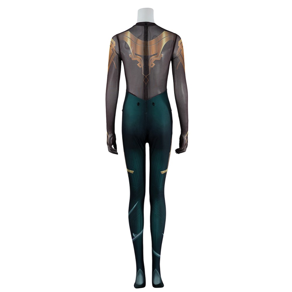 League of Legends Mel Jumpsuit Cloak Set Cosplay Costume Halloween Carnival Outfit