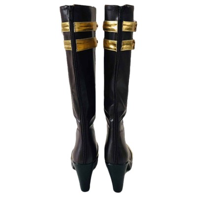 League of Legends Caitlyn Kiramman The Sheriff of Piltover Shoes Boots Custom Made Accessory Cosplay Costume Halloween Carnival