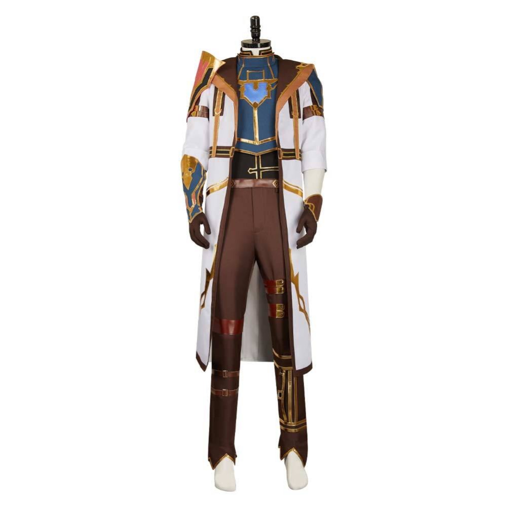 League of Legends Arcane Survivor Jayce Cosplay Costume Halloween Carnival Outfit
