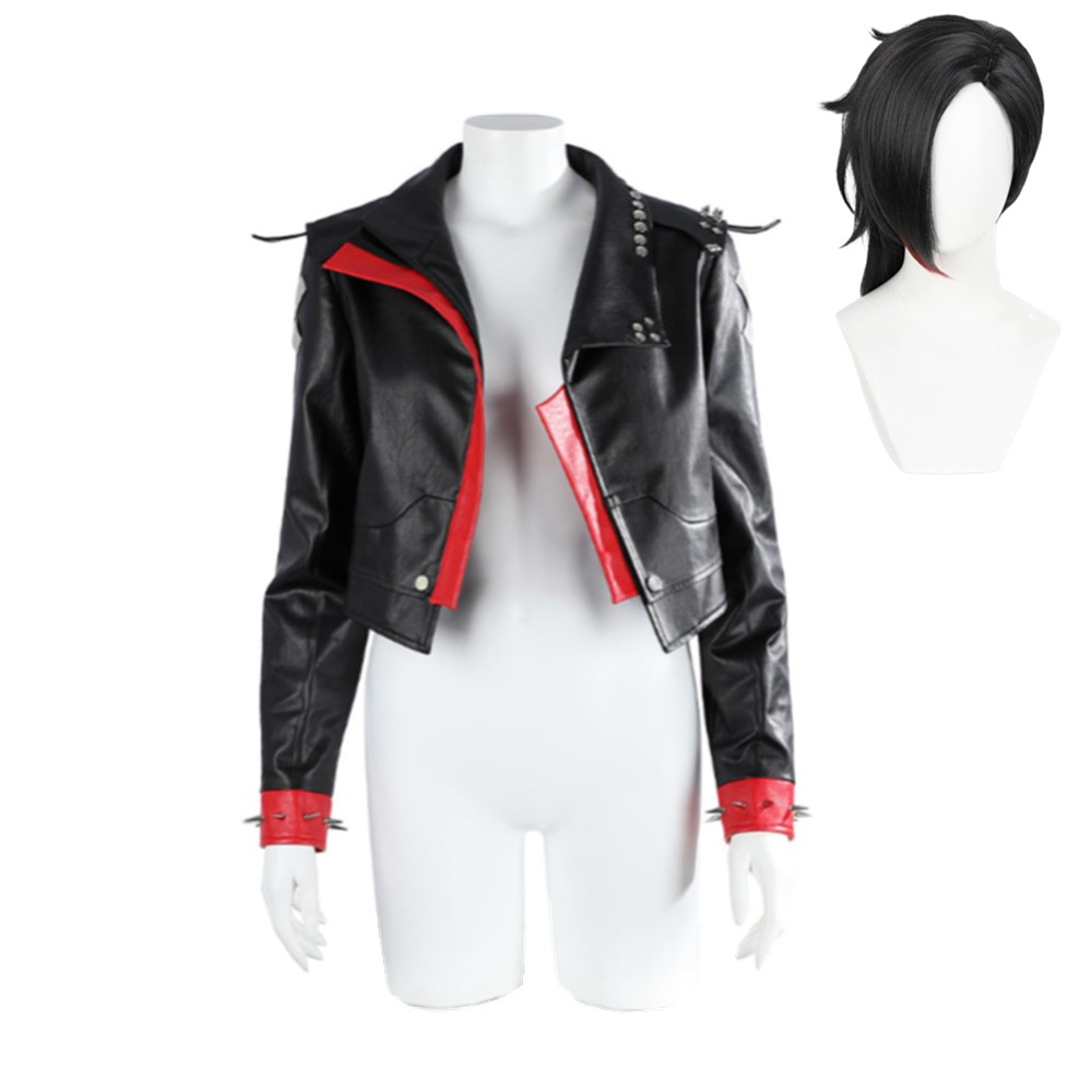 League of Legends Arcane Brawler Vi Jacket Cosplay Costume Halloween Carnival Outfit