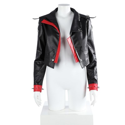 League of Legends Arcane Brawler Vi Jacket Cosplay Costume Halloween Carnival Outfit