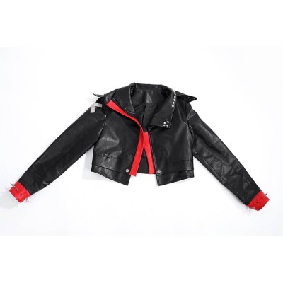 League of Legends Arcane Brawler Vi Jacket Cosplay Costume Halloween Carnival Outfit