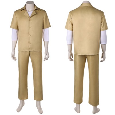 LAZARUS(2025) Axel Men Prison Unifome Cosplay Costume Halloween Carnival Outfit